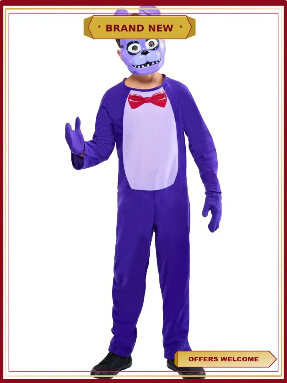 Five Nights at Freddy's Bonnie Costume Kids Size L